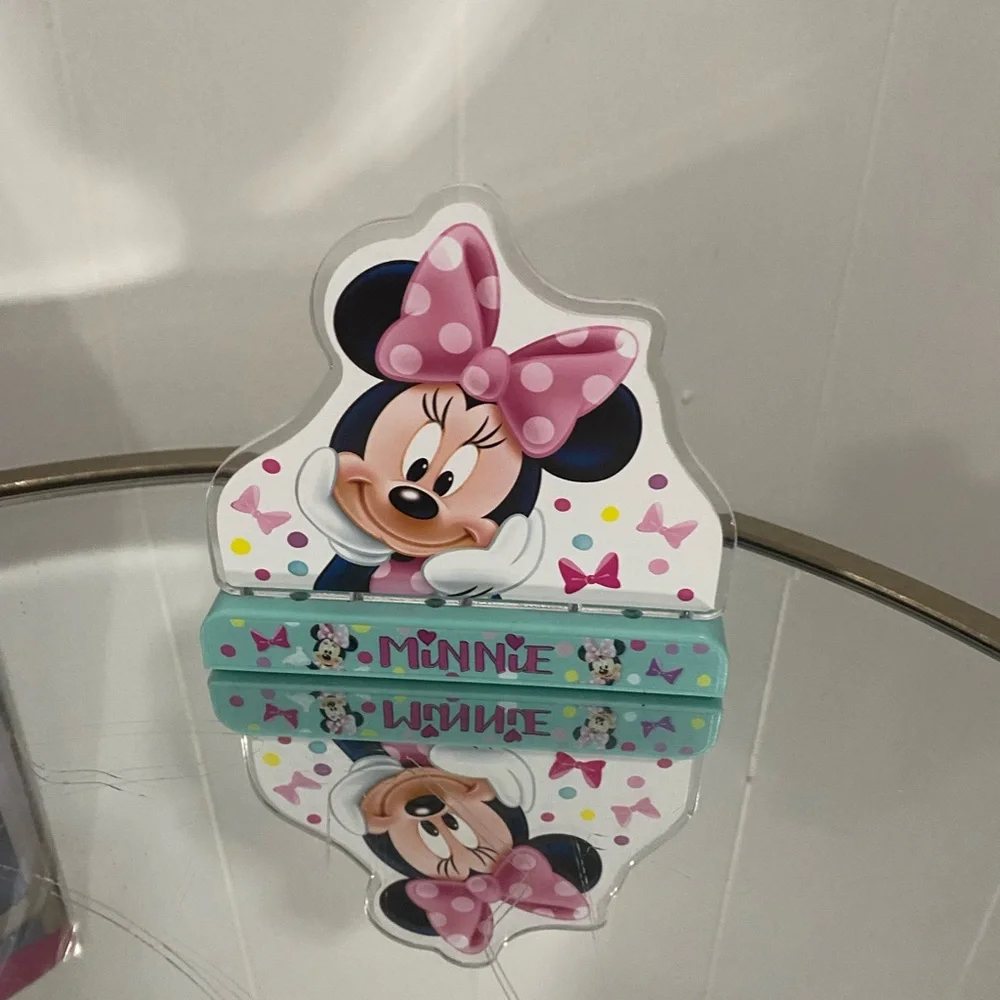 Minnie Mouse Decorations, Peel and Stick Wall Decal, Birthday Party Door Poster